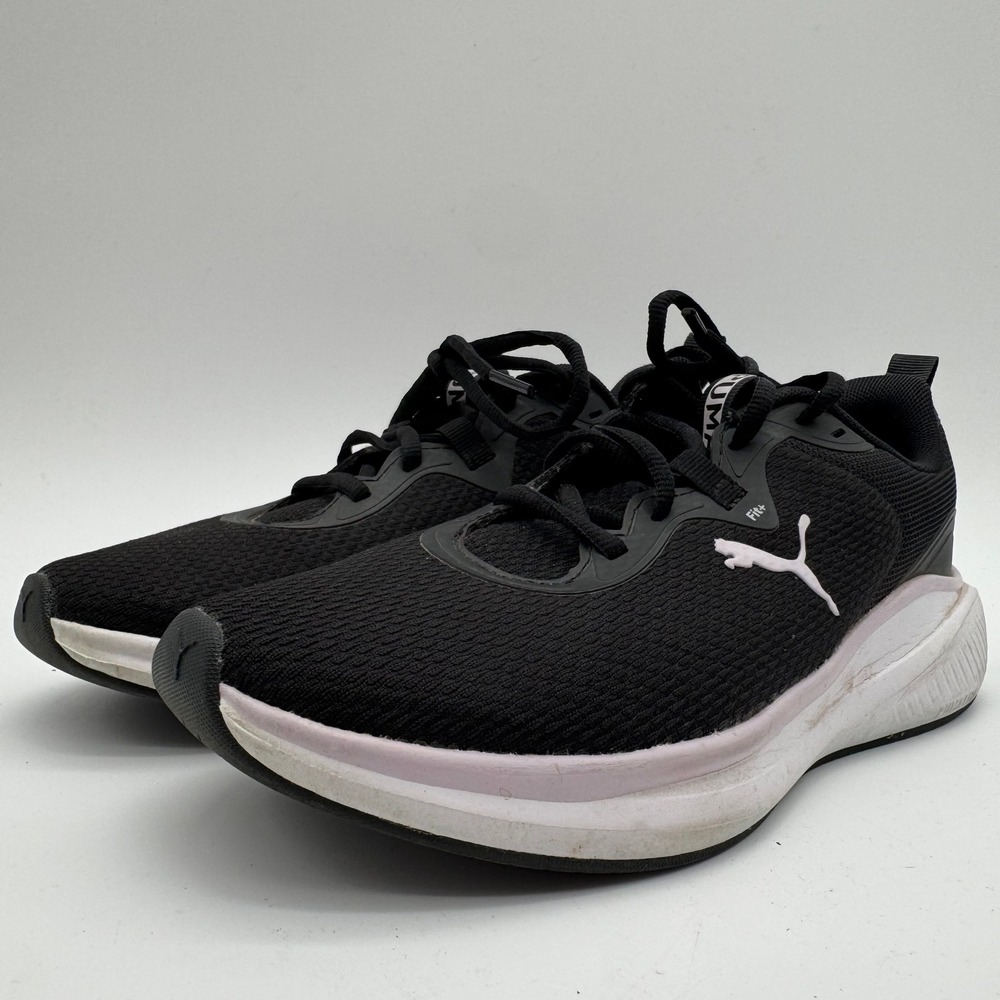 Puma Skyrocket Black Running Shoes Women's Size 8 Athletic Sneakers